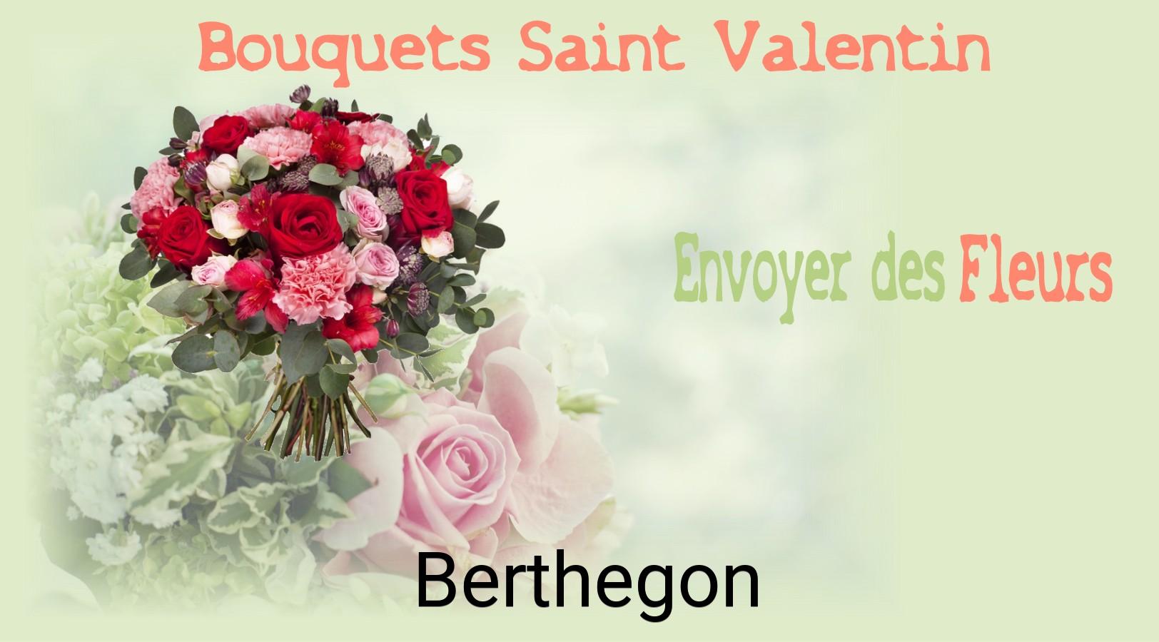 Roses de Saint-Valentin livrées à Berthegon